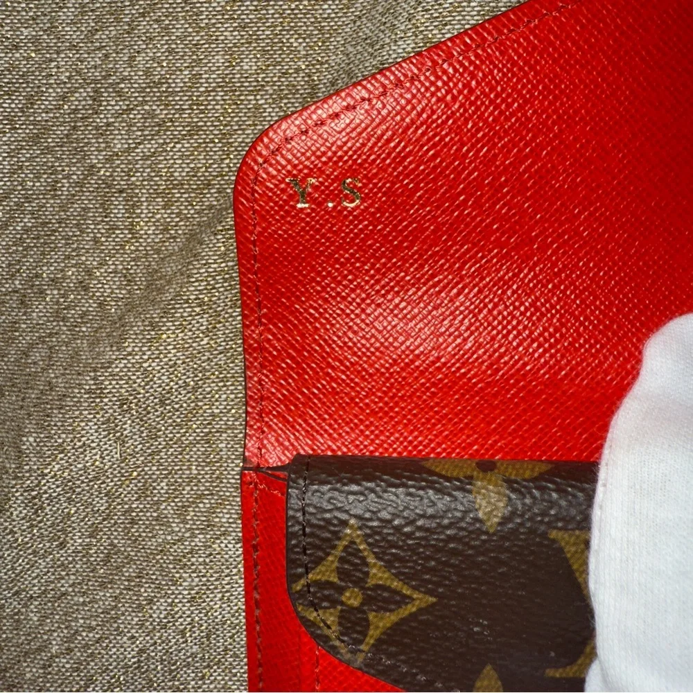 6471-Louis Vuitton Piment Epi Monogram Canvas Marie Lou Long Wallet - Picture 7 of 7